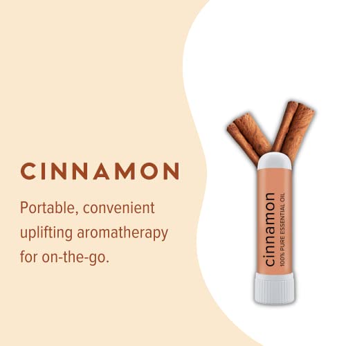 MOXE Cinnamon Essential Oil Nasal Inhaler, Therapeutic No-Mess Aromatherapy, 100% Pure and Undiluted, Stimulates Focus & Concentration, Relieves Tension, Uplifting & Relaxing Sensations, Made in USA - Image 6