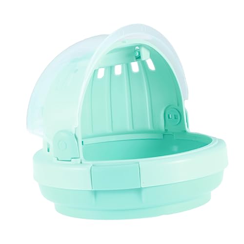 DRESSOOS ペットキャリーケース ハムスター 犬のおもちゃ ペットキャリーバッグ かわいい 犬ケージ ラットケージのおもちゃ ハムスタートラベル 子犬 豚 ロープ ペット用品 Green