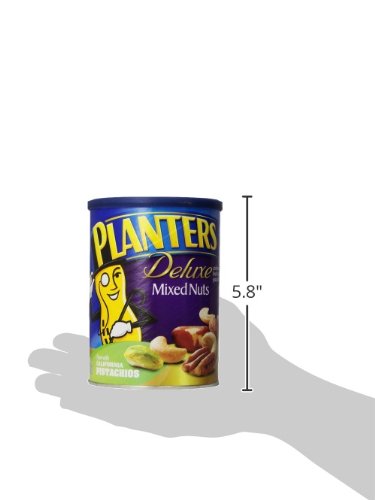 Planters Mixed Nuts, Deluxe Mixed Nuts, 18.25 Ounce (Pack of 1)
