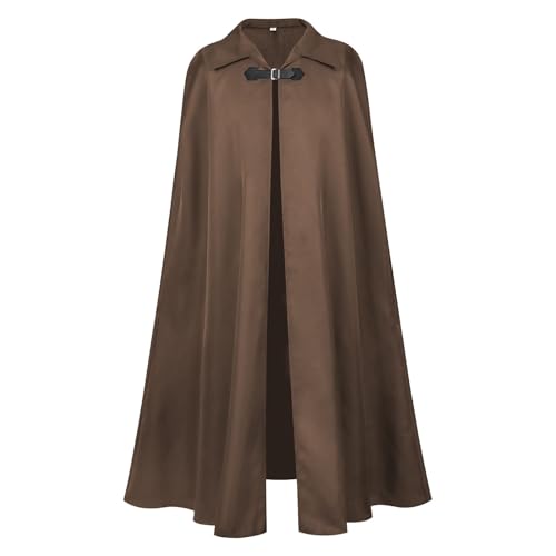 Veste Cape Gothique de qualité supérieure drapé rétro médiéval adulte haut de gamme