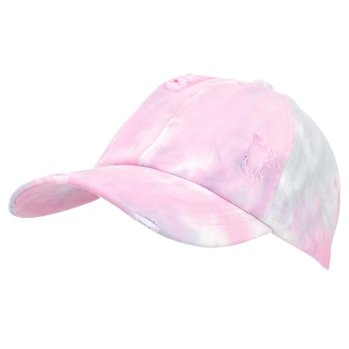 OKUMEYR Gorra de Béisbol Rosa para Mujer Diseño Decorativo y Práctico, Estilo Retro y Tela, Adecuado para Actividades al Aire Libre y Skateboarding