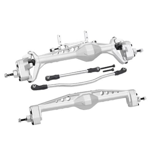 Compatible With Axial For Capra 1.9 For LCG 1/10 RCN[[J[AbvO[hp[cA~ItZbgtgA|[^ANX RCtgуAANX(Silver,1Set)