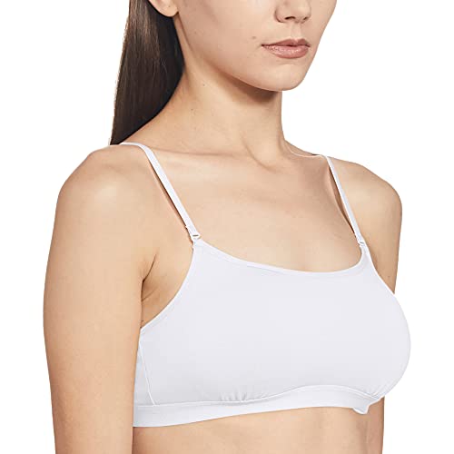 Image of Van Heusen Women's Beginner's Cotton Bra | Full Coverage | Non-Padded | Non-Wired | Detachable Straps | Breathable Fabric | Soft Cotton Stretch | Keeps You Fresh | Teenage Essential | Style 11020