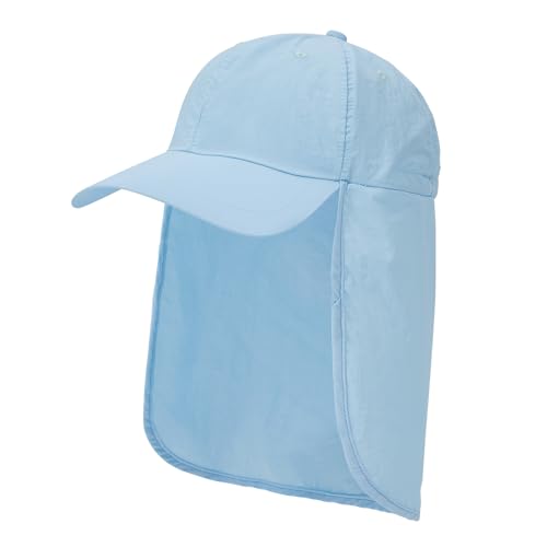 Image of American Trends Mens Sun Hat with Neck Flap, UV Protection Outdoor Flap Hat, Packable Soft Fishing Hiking Gardening Hat