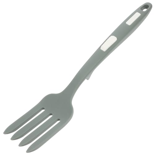 HOMOCONO Multifunktionale Silikon Kochgabel für Pasta und Salate Geruchsneutral Hitzebeständig und Praktisch für Küche und Täglichen Gebrauch