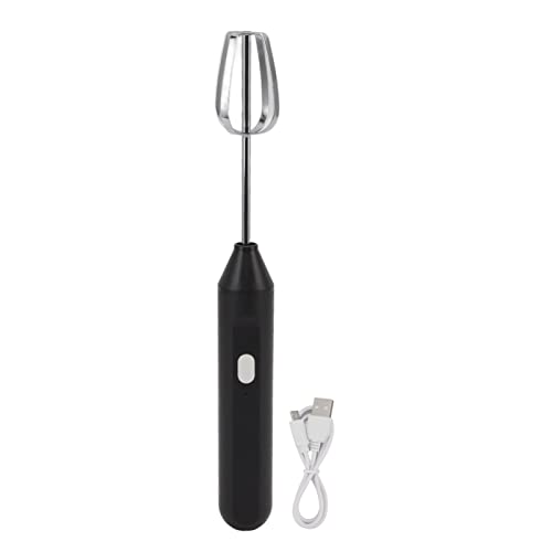 Electric Hand Blender?3 in 1 Immersion Blender Handheld, Beater Electric Milk Frother Coffee Blender Milkshake Blender Foamer Kitchen Tools(Black)