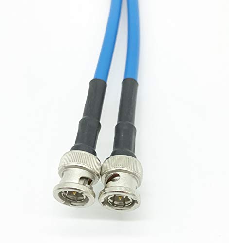 Av-Cables 150Ft 3G/6G Hd Sdi Bnc Cable- Belden 1694A Rg6 - Blue #TOP5
