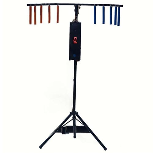 Gioco portatile per allenare la coordinazione occhio-mano, 5 livelli Drop Stick sfida per divertimento in famiglia e feste