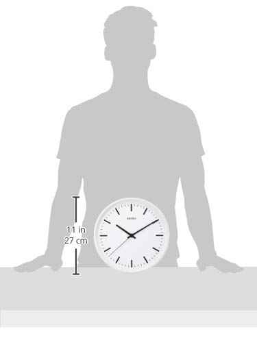 Amazon.co.jp: セイコークロック(Seiko Clock) 掛時計 白 直径265×44mm 