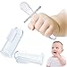 Anneau De Dentition Jouet De Dentition Brosse Outil De Soin Des Dents pour BÉBÉ Silicone (X1+2 brosses)