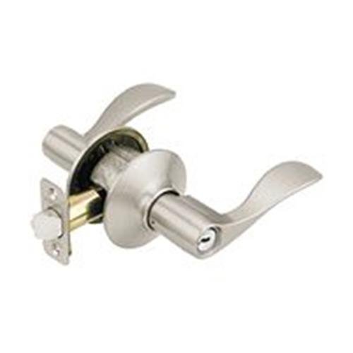 Schlage F51A ACC 619 Entrance Lever Non Handed, Satin Nickel