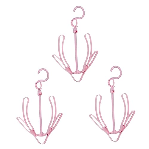OKUMEYR 3Pcs Drying Rack Sock Rack Shoes Hanger Plastic Shoes Rack Space-Saving Slippers Drying Holder for Bedroom Wardrobe