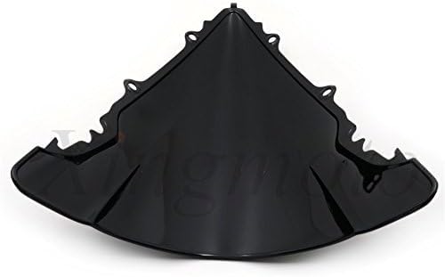 AfterMokit Replacement for Black Windshield for Yamaha YZF R6 2003 2004 2005 R6S 2006 2007 2008 2009