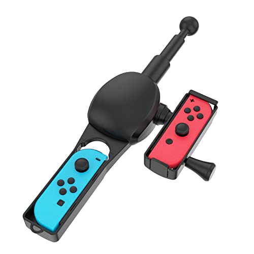 Fishing Rod Hand Grip For Nintendo Switch, Codogoy Fishing Game Accessories Compatible With Nintendo Switch Fishing Star World Tour, Legendary Fishing - Nintendo Switch Standard Edition And Bass Pro Shops - The Strike Championship Edition #TOP11