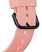 Gabb Watch Style Band - Kids Watch Band Replacement, Flexible, Waterproof Soft Silicone for All Watches, Easily Adjustable, Sweatproof and High-Performance Silicone (Pink)