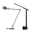 Honeywell LED Desk Lamp Office - 01A+ H01 Sunturalux™ Table Lamp Eye Caring Natural Light, 4000K Dimmable Touch Desk Light Full Metal Efficient Light for Home Office Bedroom Read Study Work