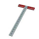 T-Quadrat-Lineal, Aluminiumlegierung, Metall, Holzverarbeitung, Zeichen- und Bastelwerkzeug mit...