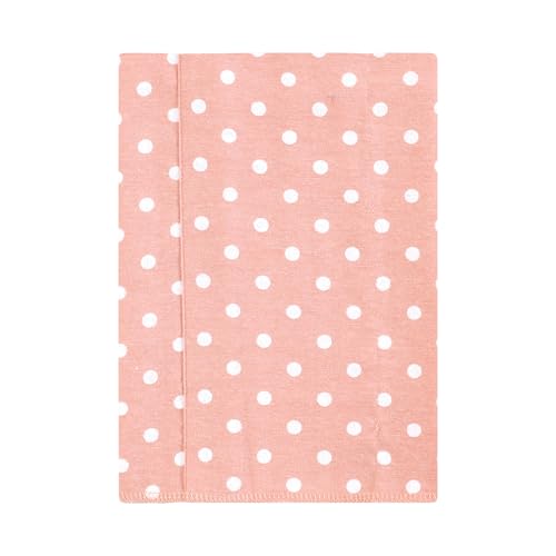 Image of Hudson Baby Unisex Baby Flannel Burp Cloth 7pk, Sweet Peach, One Size