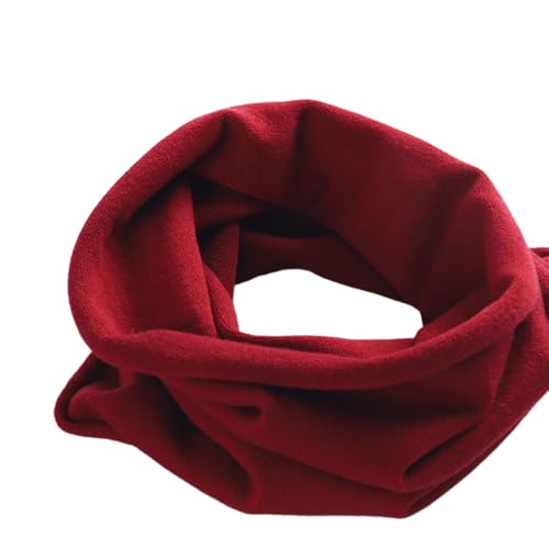 YWTAENOH Cashmere Knitted Loop Scarf Warmer Cold Weather Neck Gaiter Soft Chunky Scarf for Men and Women