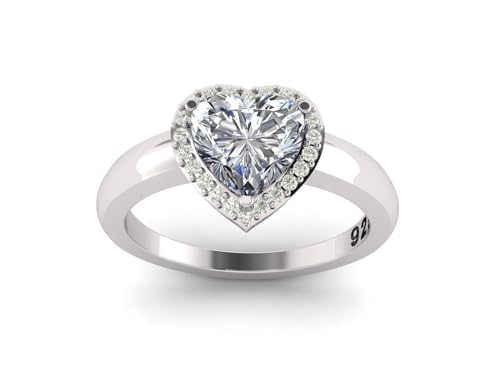 Image of LMDPRAJAPATIS 8.00 Carat Natural Zircon Gemstone 925 Sterling Silver Plated Ring For Women And Men