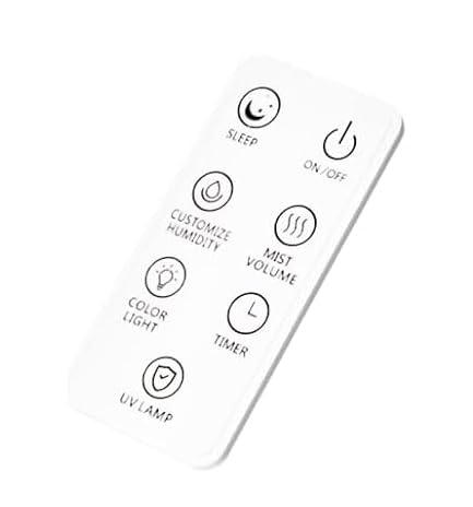 Remote Control for Nexva HQ-JS2301 Humidifier