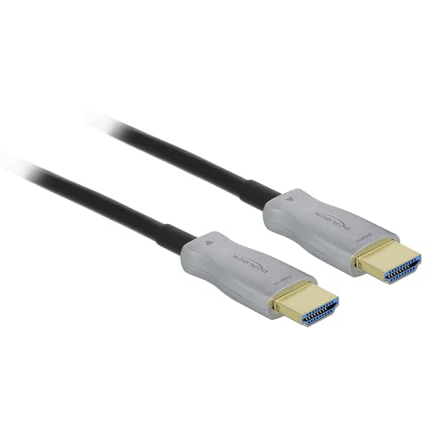 Cable HDMI 4K activo de 100m Delock para instalar proyectores y cine en casa en salones grandes