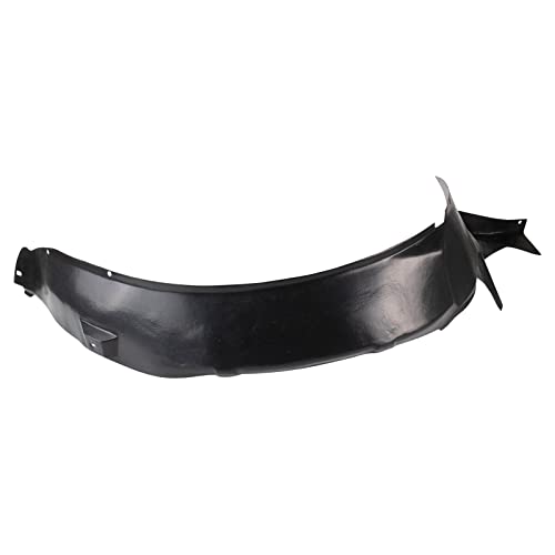 Image of TRQ Front Left Inner Fender Liner Black Drivers Side Compatible with 1999-2005 Pontiac Montana 1997-1998 Trans Sport GM1248150