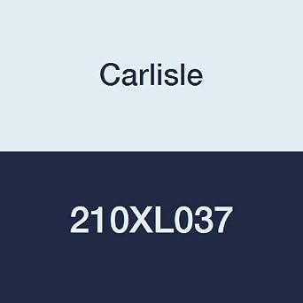 CARLISLE 210XL037 Synchro-Cog Synchronous Timing Belt, Rubber, 21" Pitch Length, 1/5" Tooth Pitch, 105 Teeth, 0.375" Wide