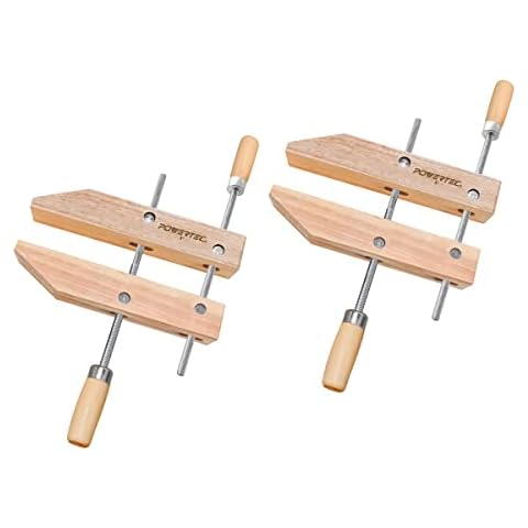 POWERTEC 71523 Wooden Handscrew Clamps, 2PK Cover