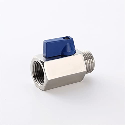 Válvula de bola de acero inoxidable SUS 304 macho 7/8"-14 y G5/8" 4