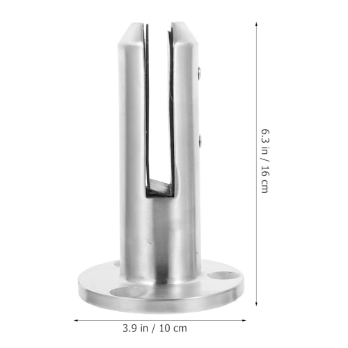 Abrazadera de suelo BETOOKY para panel de vidrio en escaleras y balcones 3