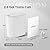 Cesun Automatic Motion Sensor Bathroom Trash Can with Lid, 2.6 Gallon Touchless Trash Bin, Smart Plastic Slim Garbage Can Small White Wastebasket for Toilet, Office, rv, Bedroom, Living Room