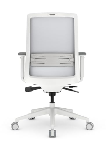 Image of Lakdi The Furniture Co. Functional Professional Mid Back Mesh Office Chair - Slim Design, Ergonomic Support & All-Day Comfort for Modern Workspaces