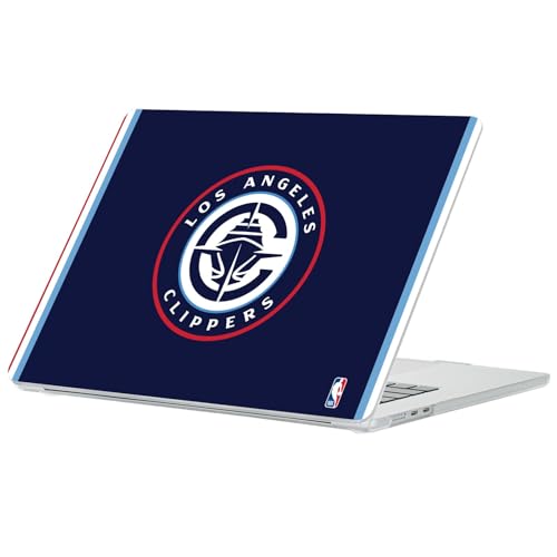 Coque ordinateur portable transparent NBA Clippers pour MacBook Air 13.6 A2681 A3113