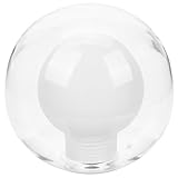 Abat-jour en verre de remplacement pour globe : cet abat-jour en verre est fabriqué avec des matériaux de qualité et un savoir-faire exceptionnel, offrant une esthétique soignée et des détails raffinés
