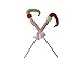 Poly Stuffed Elf Leg Pick Set OF 2