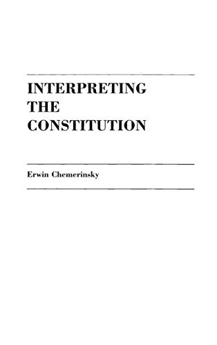 Interpreting the Constitution view 2