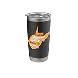 West Virginia Pride Pepperoni Roll Lover Appalachian Humor Stainless Steel Insulated Tumbler