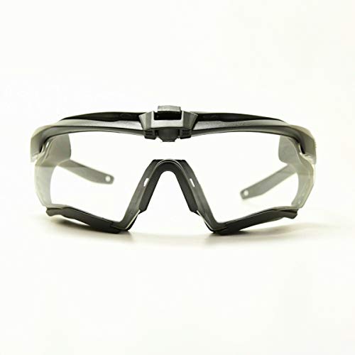 Oakley Ess Sunglasses Matte Black Frame, Clear Lenses, 40MM2