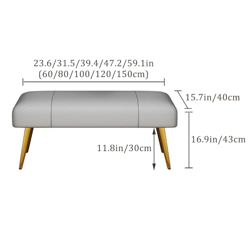 Banc d'entrée bois massif gris clair pour optimiser petits espaces