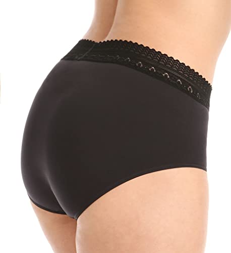 Bali Women's Seamless Underwear, Hi-Cut Panties, Comfort Revolution Microfiber Brief Underwear for Women - Image 5