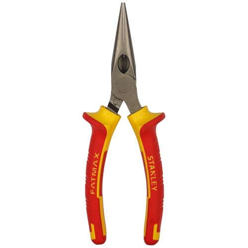 Pince à bec 12 ronds longs isolée Stanley 210 mm - vue 6