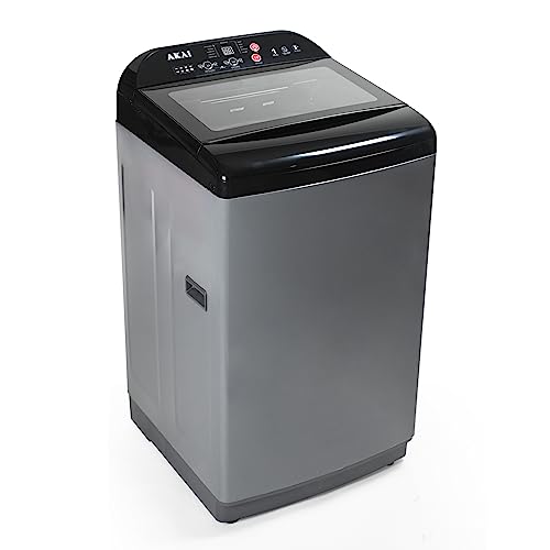 Image of Akai 8 Kg Fully-Automatic Top Loading Washing Machine (AKFA-80DGGR)