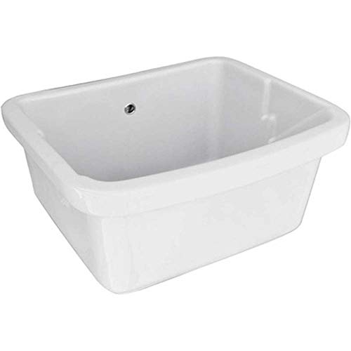 PILOZZO IN CERAMICA SENZA STRIZZATOIO LINPHA Lavatoio Lavapanni LxP 75x60 cm