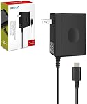 45W Charger for Nintendo Switch 2 & Switch Lite, PD Fast Charging AC Adapter Power Supply 15V 2.6A for Switch 2/Switch Dock/Pro Controller, Support TV Mode, 5FT Cord