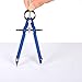 JARLINK Precision Compass, Math & Geometry Compass with Lock, Metal and Professional Compass for Solid and Plane Precision Tool, Fit for Drafting, Drawing, Measuring