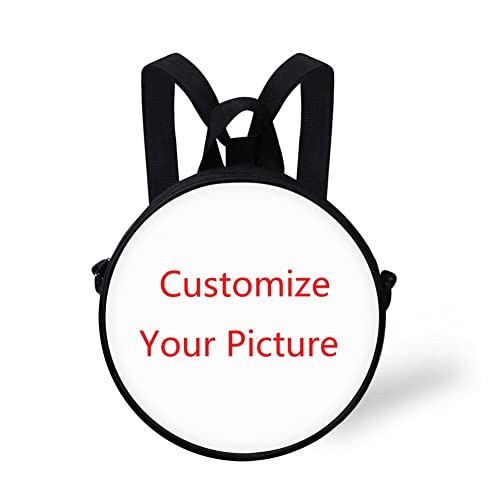 Image of Women Novelty Round Clock Shape Zippered Clock Purses for Women Tote Handbag Shoulder Bag, Gift for Mom Girlfriend