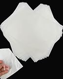 PLANTIONAL Double Sided Iron On Adhesive Sheets: 20 PCS Heavy Weight A4 Size Double-Sided Press-on P