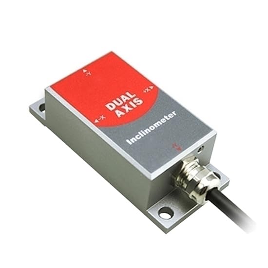 Inclinometer,Single-Axis Inclinometer Sensor, Output 4-20mA,±60° Industrial Angle Sensor