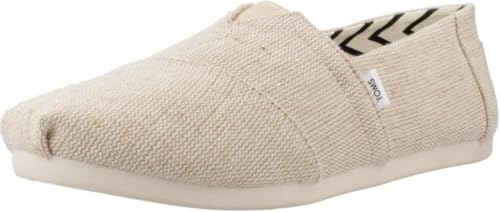 TOMS Men Alpargata Classic Loafer Flat, Natural, 9.5 UK
